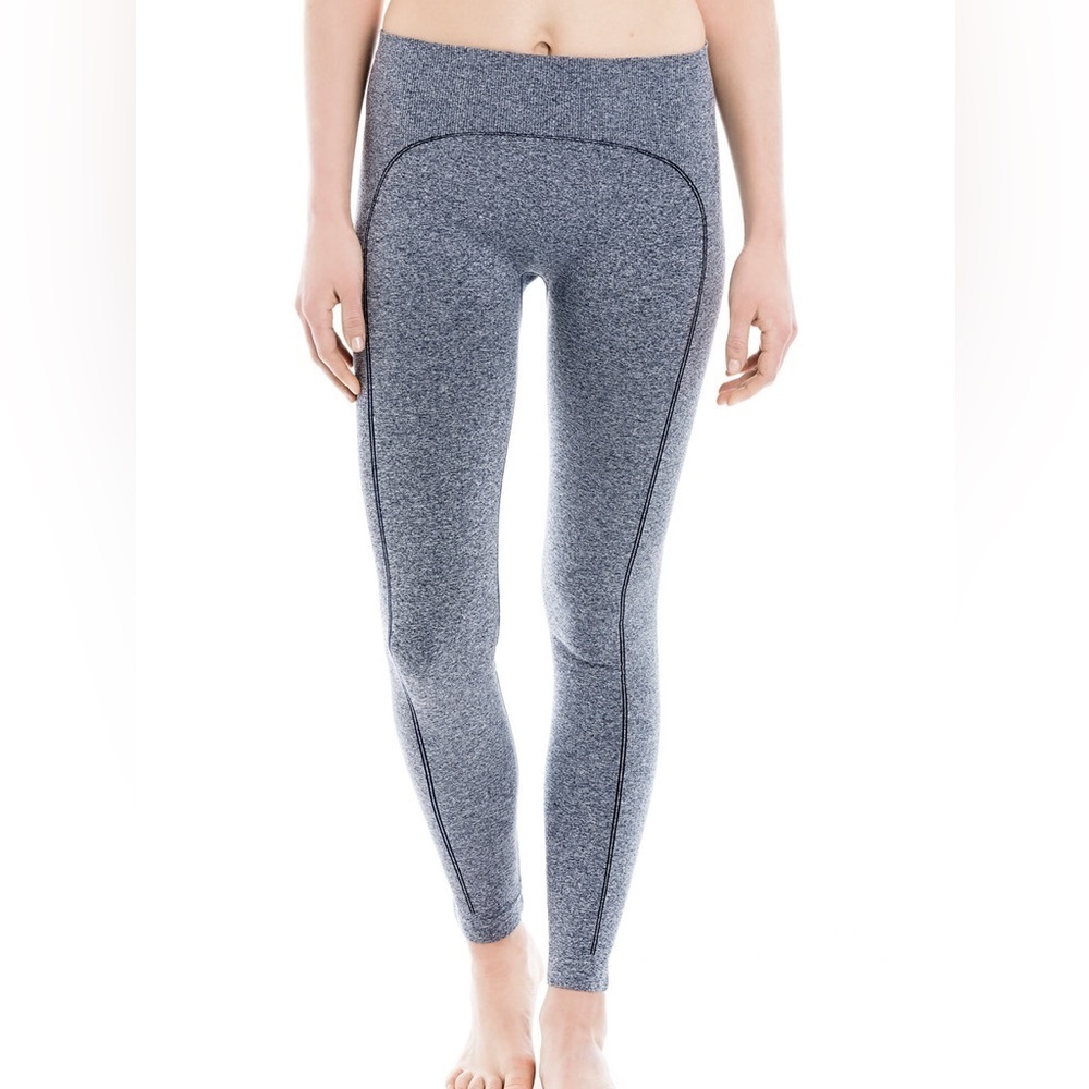 Lole Charcoal Gray Heather Beloved Seamless Athletic Leggings Size XXS/XS